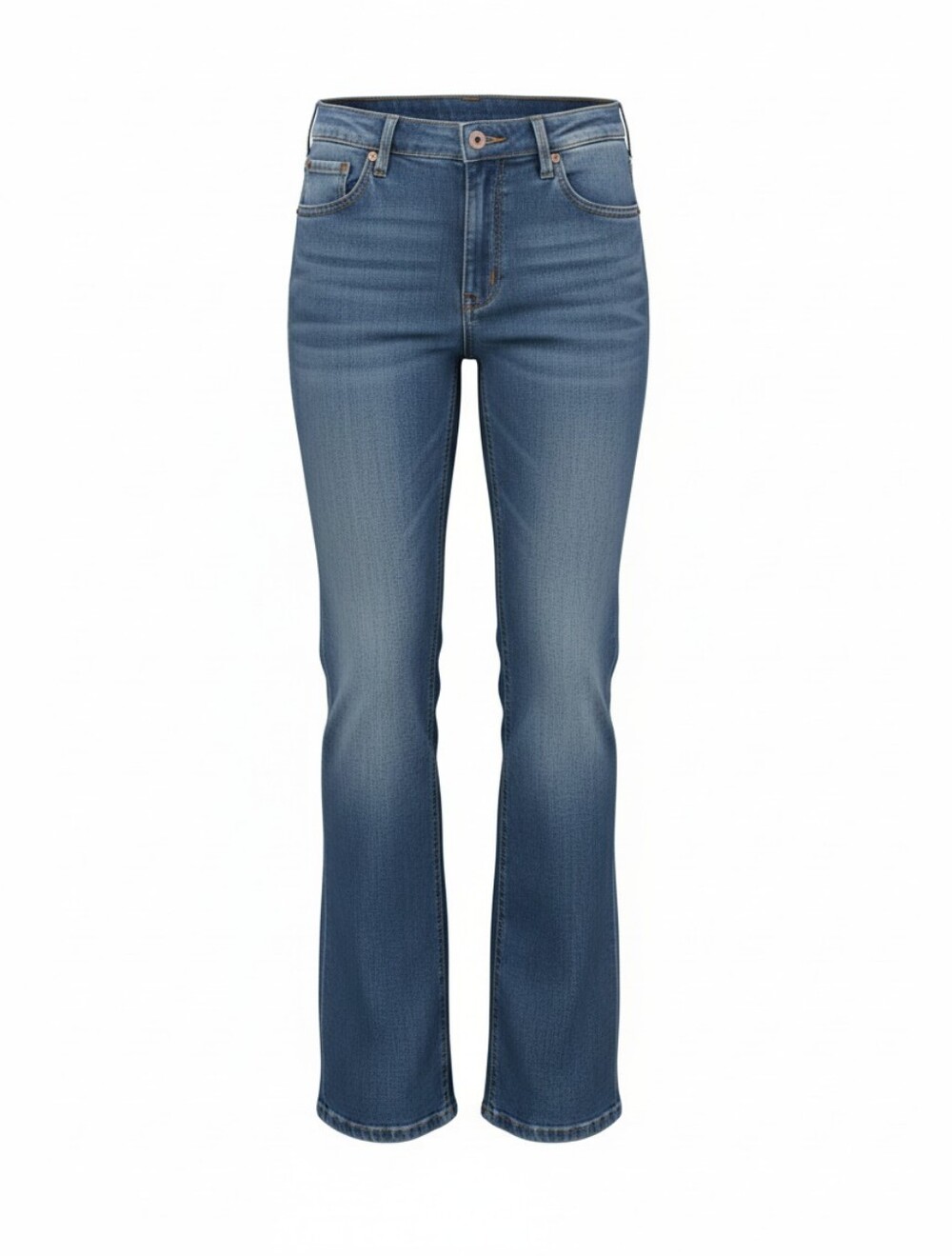 Seven7 Luxe Classic Women's Blue Bootcut Jeans Plus Size 20